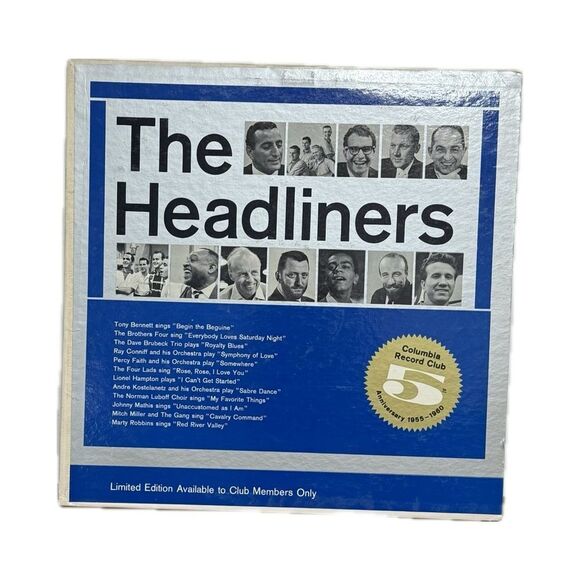 The Headliners Vinyl Record Set - Picture 1 of 2